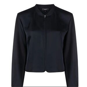 Theory Women's Black Bomber Jacket